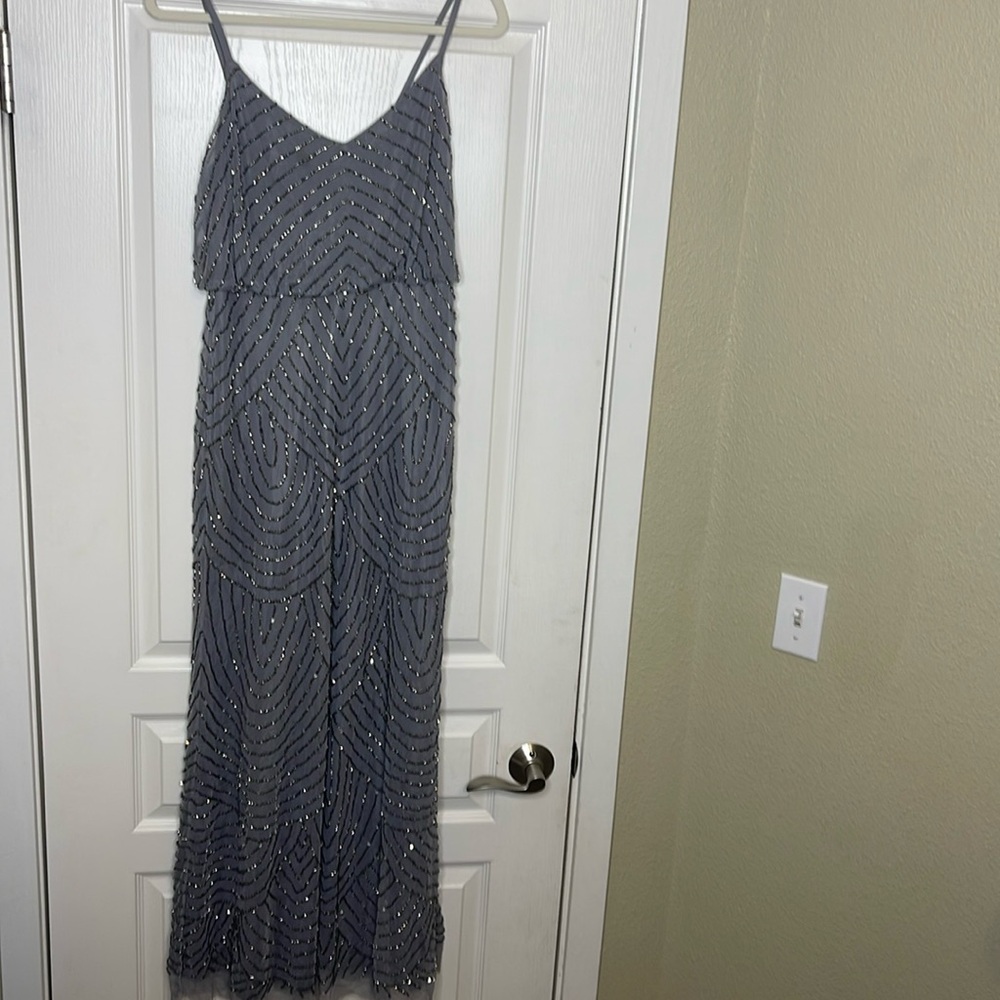 Beaded formal gown worn once!
